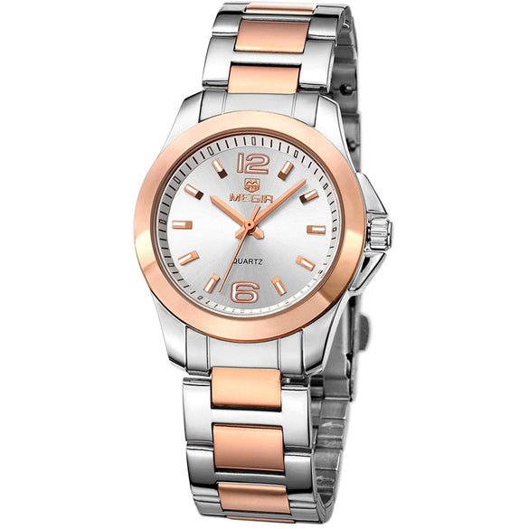 Multifunctional Waterproof Quartz Sports Watch For Men And Women Alloy Case Mineral Strengthened Glass Mirror Steel Belt And Real Belt Round Dial