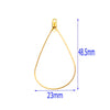 Multishape Stainless Steel Beaded Hanging Earrings Accessories With Electroplating Treatment