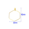 Multishape Stainless Steel Beaded Hanging Earrings Accessories With Electroplating Treatment