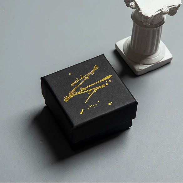 Multistyle Jewelry Packaging Box For Rings And Earrings Made Of Paper And Cardboard