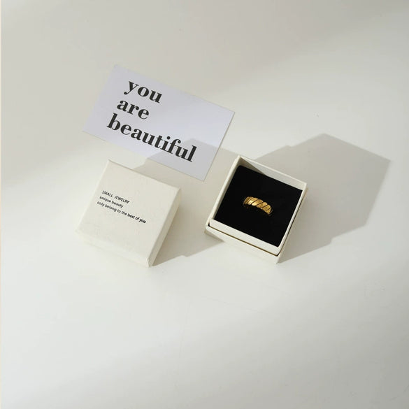 Multistyle Jewelry Packaging Box For Rings And Earrings Made Of Paper And Cardboard