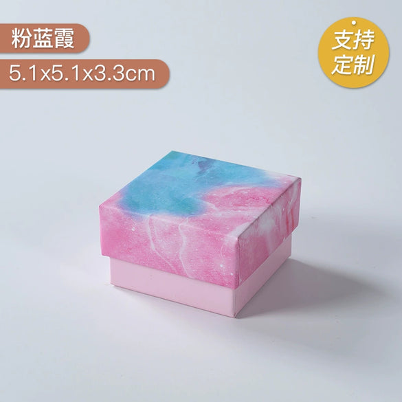 Multistyle Jewelry Packaging Box For Rings And Earrings Made Of Paper And Cardboard