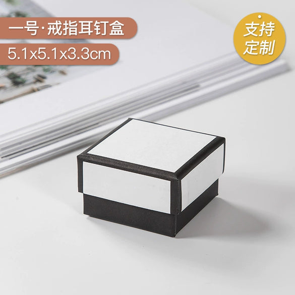 Multistyle Jewelry Packaging Box For Rings And Earrings Made Of Paper And Cardboard