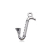 Music Series Accessories Alloy Handmade Musical Instruments Pendant With Electroplating