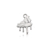 Music Series Accessories Alloy Handmade Musical Instruments Pendant With Electroplating