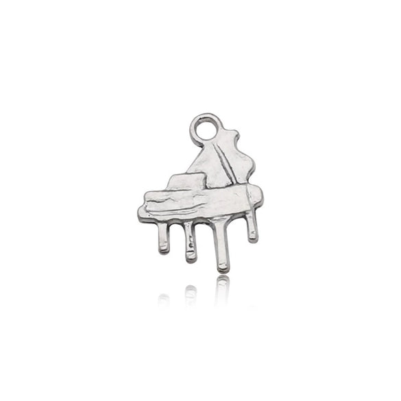Music Series Accessories Alloy Handmade Musical Instruments Pendant With Electroplating