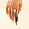 Nail Ring Accessories Iron Geometric Baking Paint Ins Style For Women And Unisex