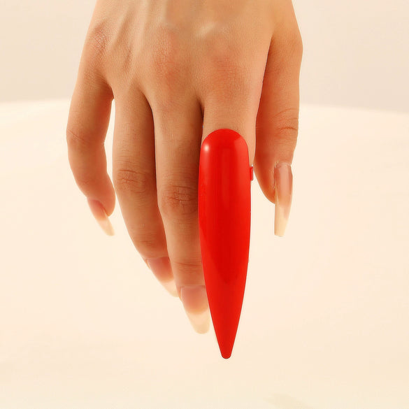 Nail Ring Accessories Iron Geometric Baking Paint Ins Style For Women And Unisex