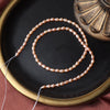 Naked Freshwater Pearl Strand Irregular Shape Straight Hole Baroque Style