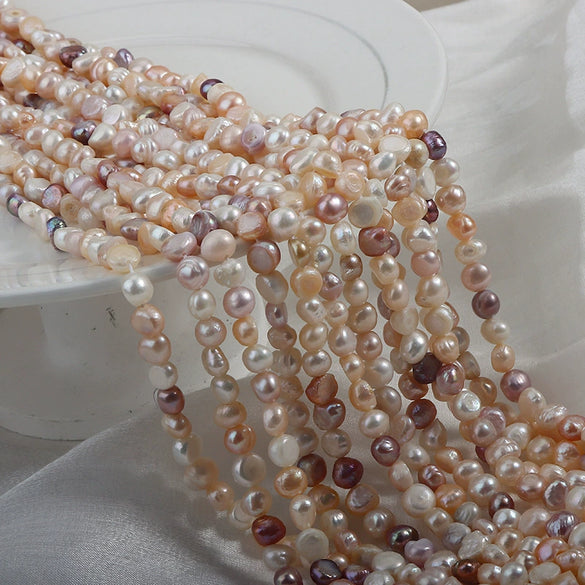 Naked Freshwater Pearls Candycolored Baroque Shaped
