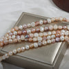 Naked Freshwater Pearls Candycolored Baroque Shaped