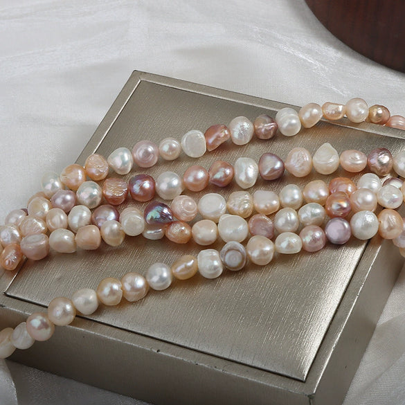 Naked Freshwater Pearls Candycolored Baroque Shaped
