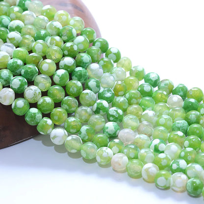 Diameter 10mm Diameter 6 Mm Diameter 8mm Hole 1~1.9mm Agate Round Beads