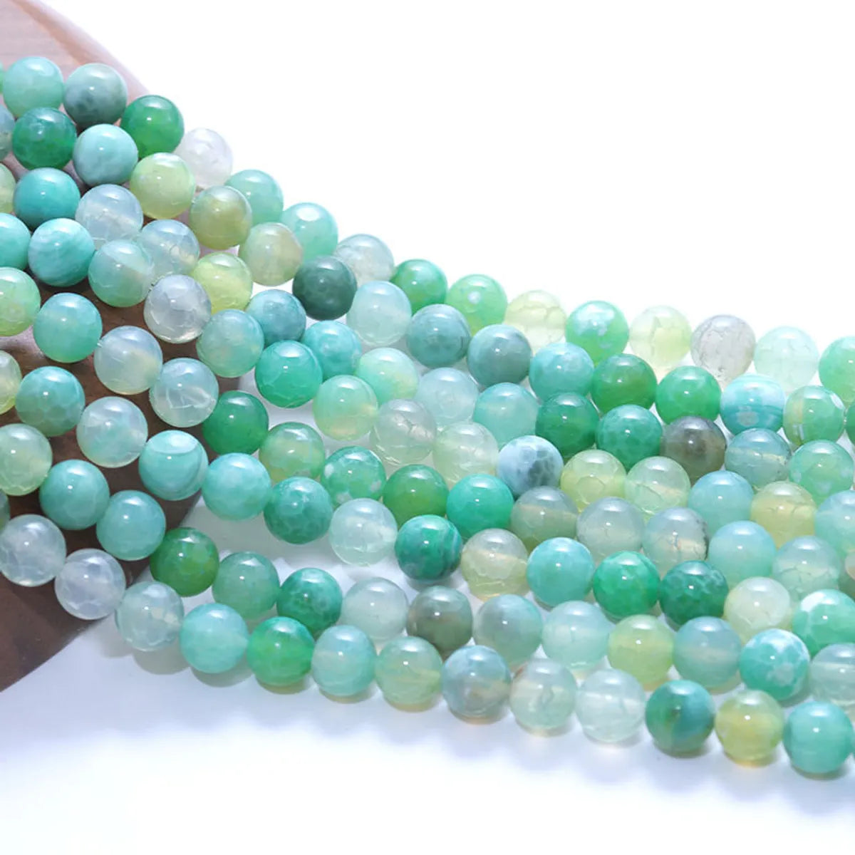 Diameter 10mm Diameter 6 Mm Diameter 8mm Hole 1~1.9mm Agate Round Beads