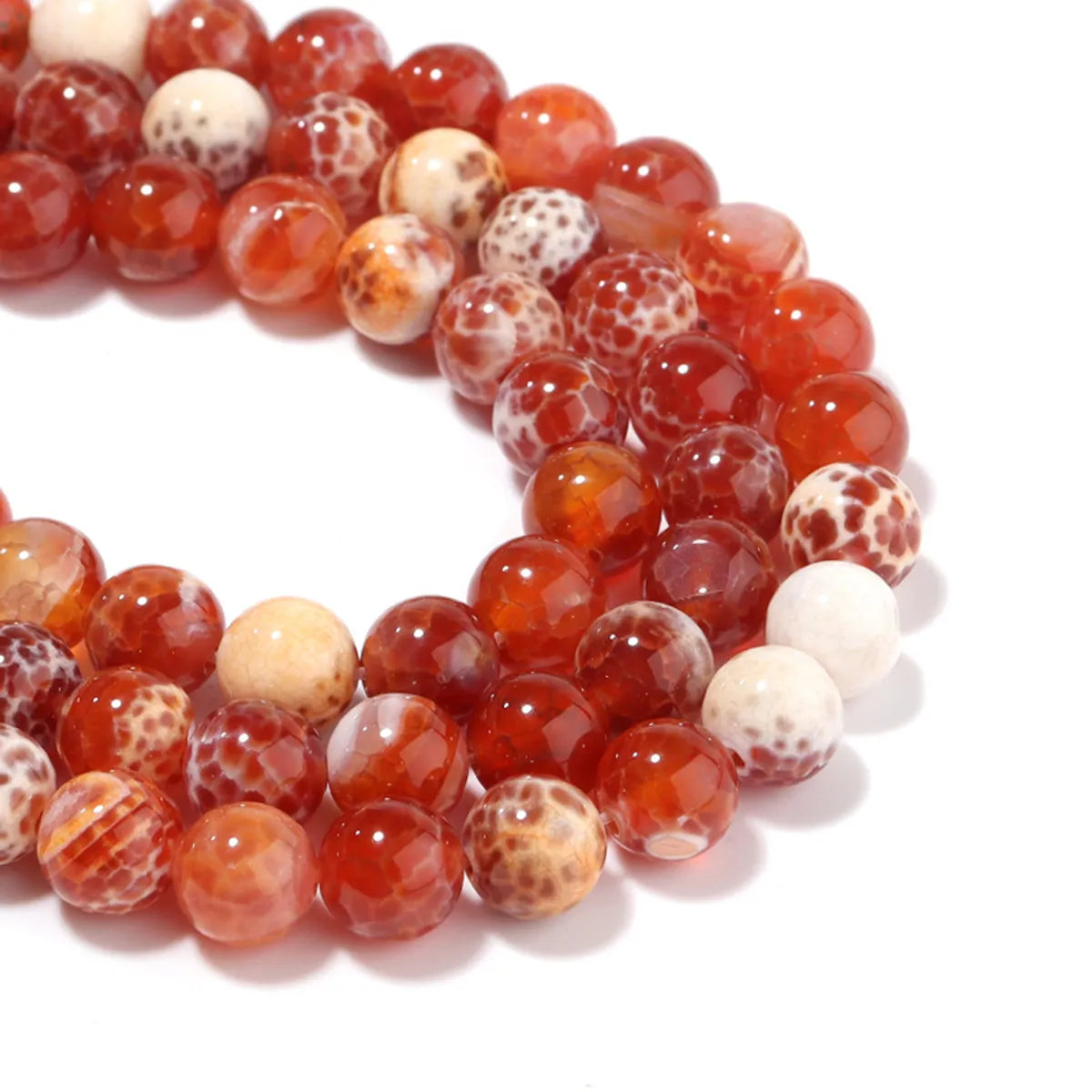 Diameter 10mm Diameter 6 Mm Diameter 8mm Hole 1~1.9mm Agate Round Beads