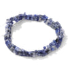 Natural Agate Rectangular Double Hole Beads Diy Handmade Beaded Bracelet Ring Decoration Accessories