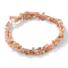 Natural Agate Rectangular Double Hole Beads Diy Handmade Beaded Bracelet Ring Decoration Accessories