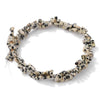 Natural Agate Rectangular Double Hole Beads Diy Handmade Beaded Bracelet Ring Decoration Accessories