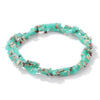Natural Agate Rectangular Double Hole Beads Diy Handmade Beaded Bracelet Ring Decoration Accessories