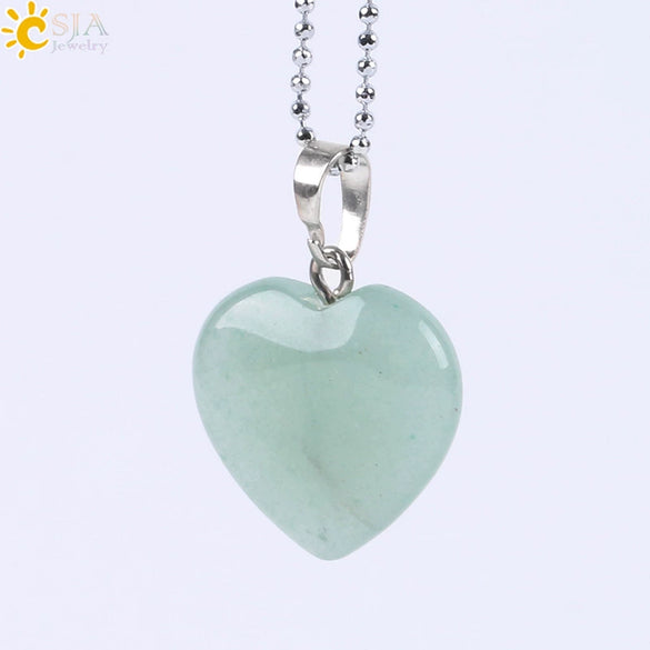 Natural Amethyst Stone Pendant Necklace With Copper Chain Elegant Holiday Gift Jewelry For Women
