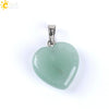 Natural Amethyst Stone Pendant Necklace With Copper Chain Elegant Holiday Gift Jewelry For Women