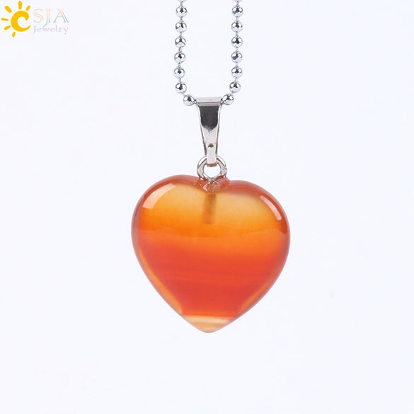 Natural Amethyst Stone Pendant Necklace With Copper Chain Elegant Holiday Gift Jewelry For Women