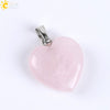 Natural Amethyst Stone Pendant Necklace With Copper Chain Elegant Holiday Gift Jewelry For Women