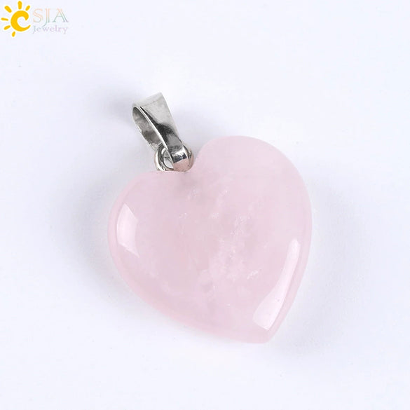 Natural Amethyst Stone Pendant Necklace With Copper Chain Elegant Holiday Gift Jewelry For Women