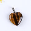 Natural Amethyst Stone Pendant Necklace With Copper Chain Elegant Holiday Gift Jewelry For Women