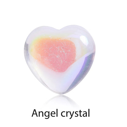 1 Piece Artificial Crystal Heart Shape