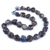 Natural Crystal Agate Jade Irregular Polished Necklace