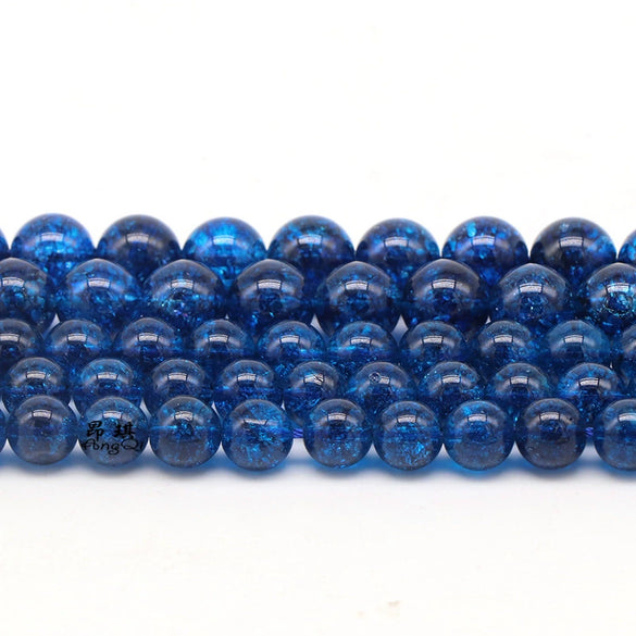 Natural Crystal Blueberry Loose Beads Polishing Diy Jewelry Accessories