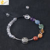 Natural Crystal Oval Stone Woven Bracelet For Women Minimalist Electroplated Bronze Color Bracelet