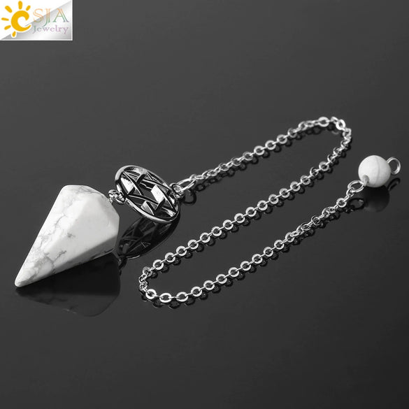 Natural Crystal Six Pointed Star Spirit Pendant Minimalist Electroplated Semi Precious Stone Jewelry Gift