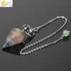 Natural Crystal Six Pointed Star Spirit Pendant Minimalist Electroplated Semi Precious Stone Jewelry Gift