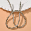 Natural Crystal Stone And Synthetic Stone Cylindrical Loose Beads For Jewelry Accessories