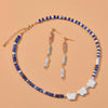 Natural Crystal Stone And Synthetic Stone Cylindrical Loose Beads For Jewelry Accessories