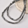 Natural Crystal Stone And Synthetic Stone Cylindrical Loose Beads For Jewelry Accessories