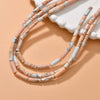 Natural Crystal Stone And Synthetic Stone Cylindrical Loose Beads For Jewelry Accessories