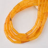 Natural Crystal Stone And Synthetic Stone Cylindrical Loose Beads For Jewelry Accessories