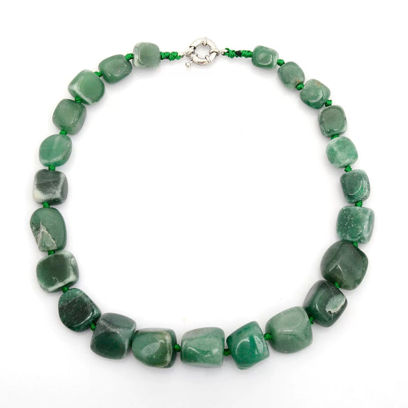 Natural Crystal Stone Choker Necklace Cartoon Animal Zodiac Oval Beaded Stone Chain Necklace