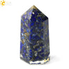 Natural Crystal Stone Resin Hexagonal Prism Pendulum Ornament With Dripping Glue Craftsmanship