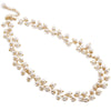 Natural Freshwater Pearl Double Layer Clavicle Chain With Geometric Design For Women Spring And Summer Jewelry Gift