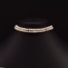 Natural Freshwater Pearl Double Layer Clavicle Chain With Geometric Design For Women Spring And Summer Jewelry Gift