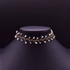 Natural Freshwater Pearl Double Layer Clavicle Chain With Geometric Design For Women Spring And Summer Jewelry Gift