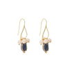 Natural Freshwater Pearl Drop Shape Retro Women's Earrings