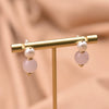 Natural Freshwater Pearl Drop Shape Retro Women's Earrings
