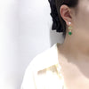 Natural Freshwater Pearl Earrings For Women S925 Sterling Silver Oblate Style
