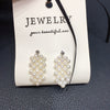 Natural Freshwater Pearl Earrings In S925 Sterling Silver With Alien Shape