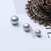 Natural Freshwater Pearl Grey Button Clothing Diy Accessories